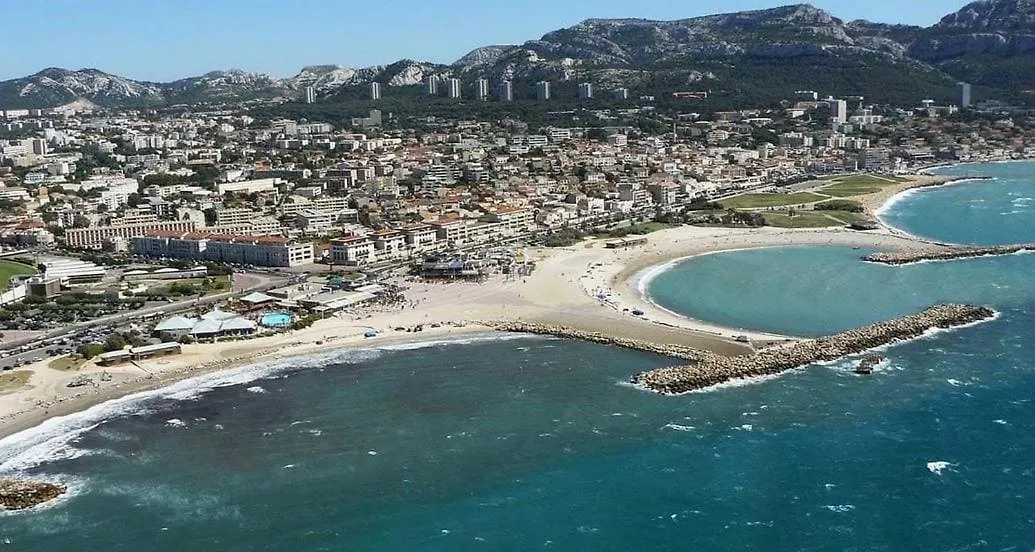 Studio A 100M De La Plage Et Proche Stade Velodrome Marseille 0*,